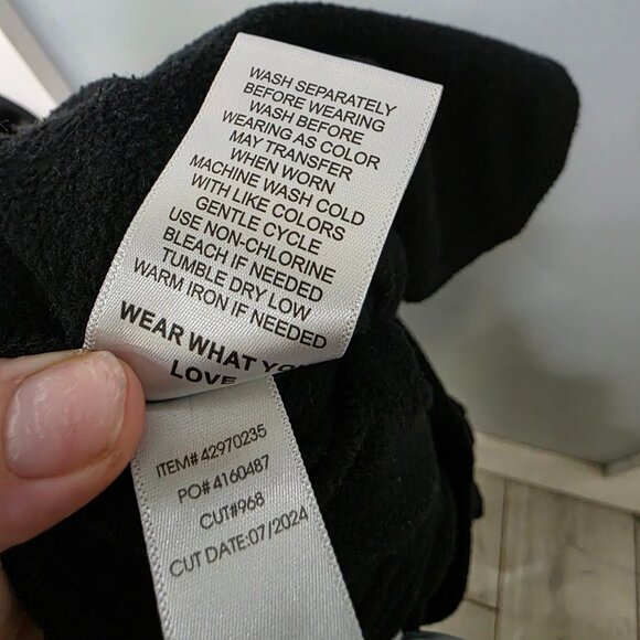 Torrid Super Soft Fleece Joggers Black Size 2 Cozy Lounge Pants Pockets - Picture 13 of 13